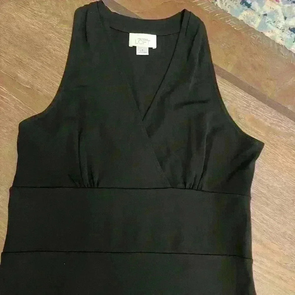 Ann Taylor LOFT Blk Dress (Side Zipper) Size 6 -B16 - Picture 5 of 9